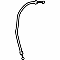 OEM Ford Fiesta Lock Cable - DE8Z-54221A00-A