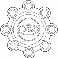 OEM Ford Excursion Wheel Cap - YC3Z-1130-FA
