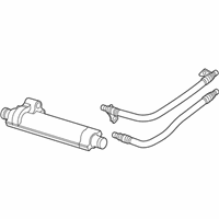 OEM Lincoln Oil Cooler - 6W7Z-6A642-AA