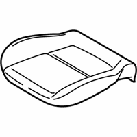 OEM Ford Transit Connect Seat Cushion Pad - DT1Z-17632A22-C