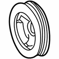 OEM Lincoln LS Pulley - XW4Z-6312-BA