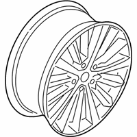 OEM Lincoln Wheel, Alloy - HP5Z-1007-A