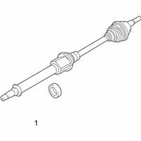 OEM Ford C-Max Axle Assembly - FV6Z-3B436-A
