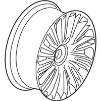 OEM Lincoln Aviator Wheel, Alloy - LC5Z-1007-G