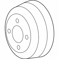 OEM Lincoln Water Pump Pulley - F7UZ8509A