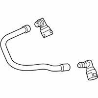 OEM Ford Mustang PCV Tube - JR3Z-6A664-A