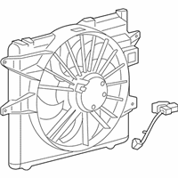 OEM Ford Fan Module - DR3Z-8C607-D