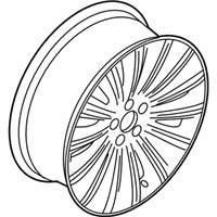 OEM Lincoln MKS Wheel, Alloy - DE9Z-1007-A
