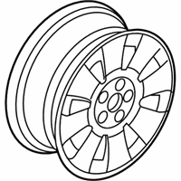OEM Mercury Mountaineer Wheel - 6L9Z-1007-KB