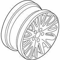 OEM Ford Fusion Wheel, Alloy - 9H6Z-1007-C