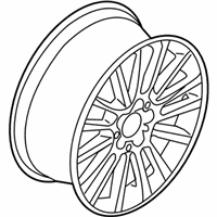 OEM Lincoln Wheel, Alloy - BA1Z-1007-B