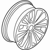 OEM Lincoln Navigator Wheel, Alloy - FL7Z-1007-C