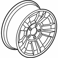 OEM Ford Ranger Wheel, Alloy - 7L5Z-1007-N