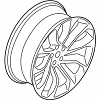 OEM Lincoln Aviator Wheel, Alloy - LC5Z-1007-D