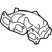 OEM Ford Fusion Manifold With Converter - 7E5Z-9430-BA
