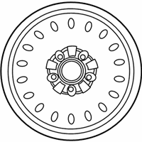 OEM Mercury Sable Wheel, Steel - YF1Z-1007-FA