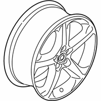 OEM Ford Fusion Wheel, Alloy - FS7Z-1007-A
