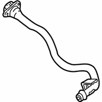 OEM Lincoln LS Filler Pipe - 6W4Z-9034-AA