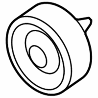 OEM Ford Fusion Serpentine Idler Pulley - 6E5Z-8678-AC