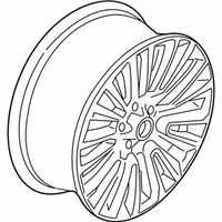 OEM Lincoln MKZ Wheel, Alloy - DP5Z-1007-B