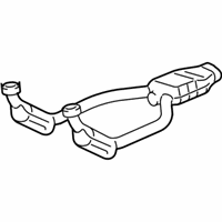 OEM Lincoln LS Catalytic Converter - 3W6Z-5F250-AA