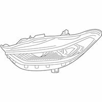 OEM Ford Fusion Composite Assembly - HS7Z-13008-AA