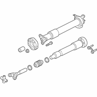 OEM Ford Mustang Drive Shaft Assembly - FR3Z-4R602-T
