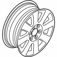OEM Lincoln Zephyr Wheel, Alloy - 8H6Z-1007-A