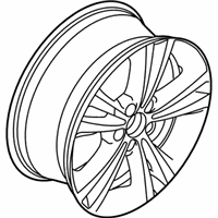 OEM Lincoln Wheel, Alloy - AH6Z-1007-A