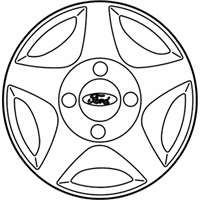 OEM Ford Focus Wheel Cover - 1S4Z-1130-AA