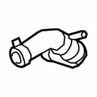 OEM Ford Freestyle Lower Hose - 5F9Z-8A507-BF