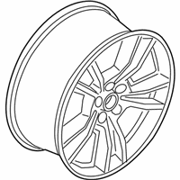 OEM Ford Mustang Wheel, Alloy - JR3Z-1007-A