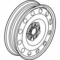 OEM Lincoln MKS Wheel, Spare - 8A5Z-1007-D