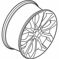 OEM Lincoln Wheel, Alloy - EJ7Z-1007-F