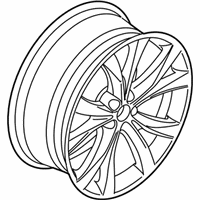 OEM Ford Explorer Wheel, Alloy - LB5Z-1007-F