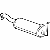 OEM Ford Expedition Muffler - 3L1Z5230AA