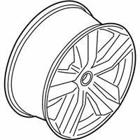 OEM Ford Mustang Wheel, Alloy - HR3Z-1007-A