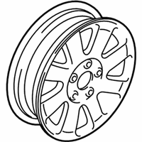 OEM Lincoln LS Wheel, Alloy - 3W4Z-1007-GA