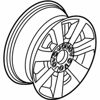OEM Lincoln Navigator Wheel, Alloy - AL1Z-1007-A