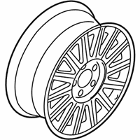 OEM Mercury Grand Marquis Wheel, Alloy - 8W3Z-1007-A