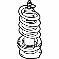 OEM Ford Taurus Coil Spring - 4F1Z-5310-AA