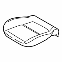 OEM Ford Transit Connect Seat Cushion Pad - DT1Z-17632A22-K