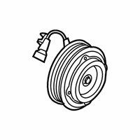 OEM Ford F-250 Super Duty Clutch & Pulley - LC3Z-19D786-BA