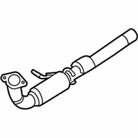 OEM Ford Taurus Front Pipe - DG1Z-5G203-B