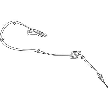 OEM Ford Mustang Shift Control Cable - KR3Z-7D246-A