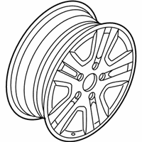 OEM Ford Edge Wheel, Alloy - AT4Z-1007-A