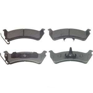 Wagner Thermoquiet Semi Metallic Rear Disc Brake Pads for 1999 Ford Windstar - MX664