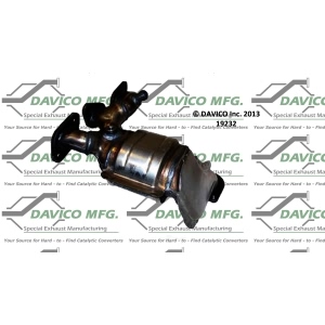 Davico Exhaust Manifold with Integrated Catalytic Converter for Mercury Sable - 19232