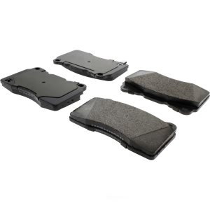 Centric Posi Quiet™ Extended Wear Semi-Metallic Front Disc Brake Pads for 2010 Ford Mustang - 106.10010