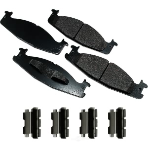 Akebono Pro-ACT™ Ultra-Premium Ceramic Front Disc Brake Pads for Ford E-150 - ACT632
